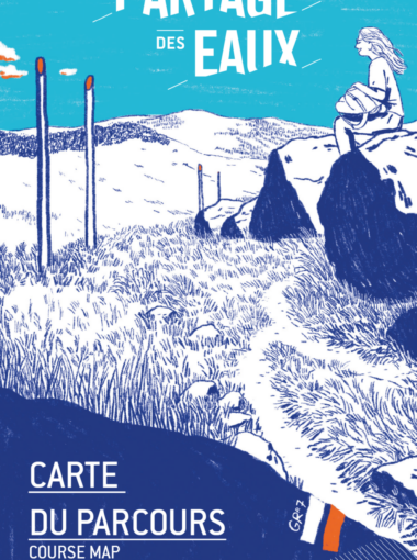 Carte du parcours Le Partage des eaux